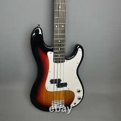 Encore E4 Electric Bass Guitar in Sun Burst