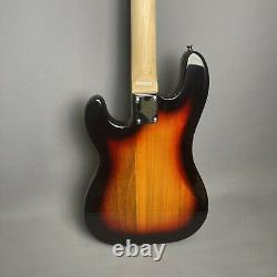 Encore E4 Electric Bass Guitar in Sun Burst