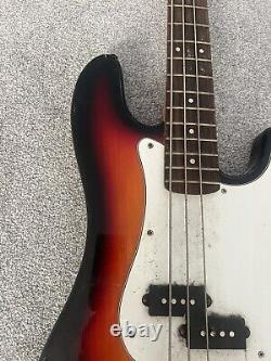 Encore Vintage Bass Guitar From House Clearance