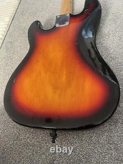 Encore Vintage Bass Guitar From House Clearance