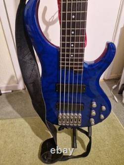 EntertainmentIbanez BTB 406 6 String Electric Bass Guitar Blue