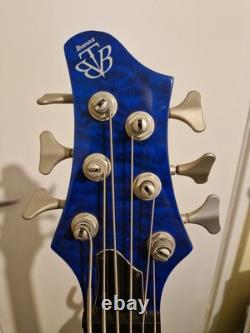 EntertainmentIbanez BTB 406 6 String Electric Bass Guitar Blue