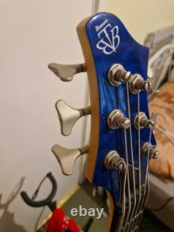 EntertainmentIbanez BTB 406 6 String Electric Bass Guitar Blue