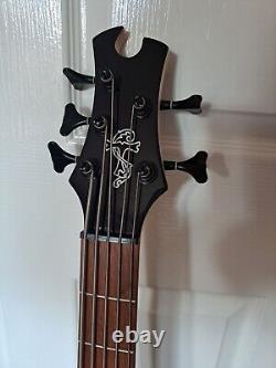 Epiphone 5 string bass guitar