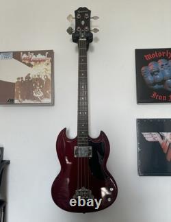 Epiphone EB-0 SG Electric Bass Guitar Cherry Red