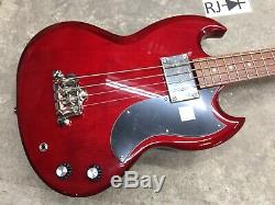 Epiphone EB-0 SG Electric Bass Guitar Cherry Short Scale