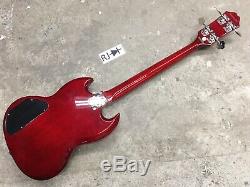 Epiphone EB-0 SG Electric Bass Guitar Cherry Short Scale