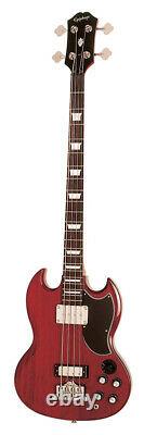Epiphone EB-3 Model Bass Guitar, Cherry (NEW)