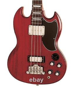 Epiphone EB-3 Model Bass Guitar, Cherry (NEW)