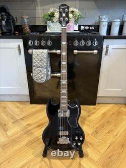 Epiphone EB-3 SG Bass Black With Epiphone Hard Case Included