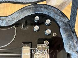 Epiphone EB-3 SG Bass Black With Epiphone Hard Case Included