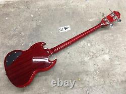 Epiphone EB-3 SG Electric Bass Guitar Cherry Repaired