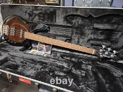 Ernis Ball Music Man Bongo 4 HS Black (2019) Near Mint Condition with Hard Case