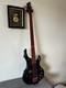 Esp Ltd F-104 Electric Bass Black Made In Indonesia Good Condition