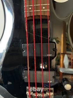Esp LTD F-104 Electric Bass Black Made In Indonesia Good Condition
