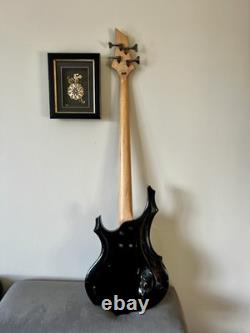 Esp LTD F-104 Electric Bass Black Made In Indonesia Good Condition