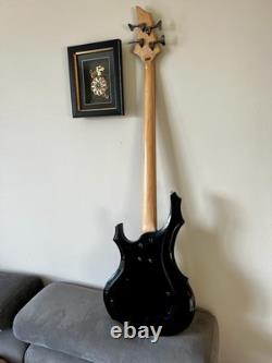 Esp LTD F-104 Electric Bass Black Made In Indonesia Good Condition