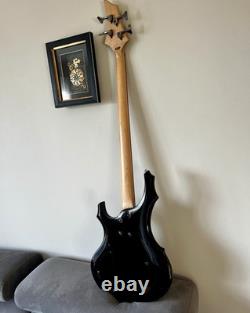 Esp LTD F-104 Electric Bass Black Made In Indonesia Good Condition