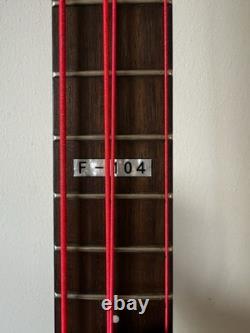 Esp LTD F-104 Electric Bass Black Made In Indonesia Good Condition