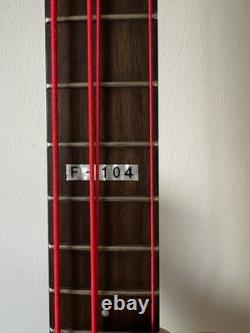 Esp LTD F-104 Electric Bass Black Made In Indonesia Good Condition