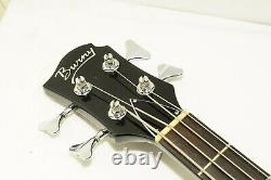 Excellent Burny BMB-105 Through Neck B. C. Rich Copy Electric Bass Ref. No 3472