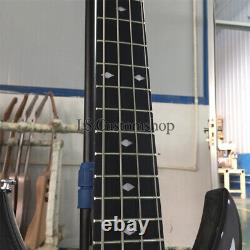 Factory Gene Simmons Axe Electric Bass Guitar Black 4 Strings Rosewood Fretboard