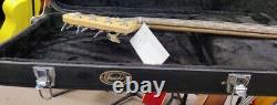 Farida Deluxe Electric Bass Guitar Hard Wood Case with Plush Lined Interior