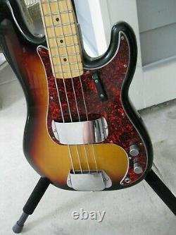 Fender 60th Anniversary Precision Bass. MIM. Sunburst 2011