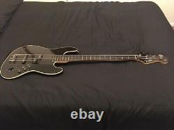 Fender Aerodyne Jazz Bass in Black Japanese Import