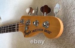 Fender American Deluxe Precision Bass with Jazz pickup. Case and candy