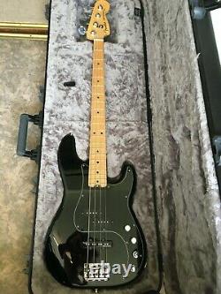 Fender American Elite Precision Bass, Excellent condition 2016 Case, Black Maple