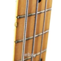 Fender American Precision Bass Guitar, Black 1977-78 w Case/Manual (PRE-OWNED)
