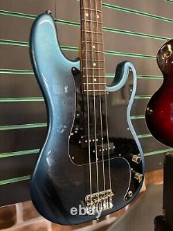 Fender American Professional Precision II 2023 Dark Night Electric Bass Guitar