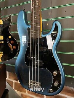 Fender American Professional Precision II 2023 Dark Night Electric Bass Guitar