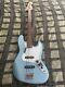 Fender American Standard Jazz Bass Fretless Blue Agave 2002