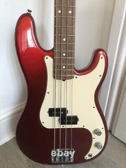 Fender American Standard Precision Bass Cola Red 2011 Mint Condition