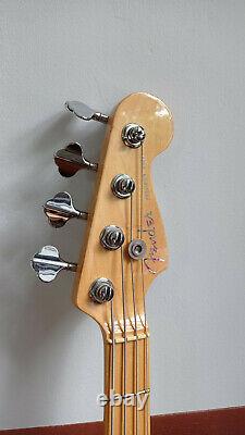 Fender American USA Deluxe Precision Bass Active 4 String Candy Apple Red