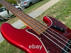 Fender American USA Original'60s Jazz Bass Candy Apple Red