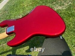 Fender American USA Original'60s Jazz Bass Candy Apple Red