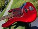 Fender American Usa Original'60s Jazz Bass Candy Apple Red With Coa Near Mint