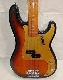 Fender American Vintage'57 Precision Bass 1996,2 Tone Sunburst, Maple Fretboard
