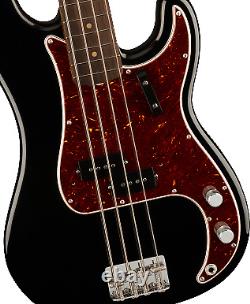 Fender American Vintage II 1960 Precision Bass Guitar, Black (PRE-OWNED)