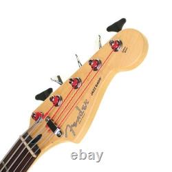 Fender Deluxe Jazz Bass 5 String, Candy Apple Red with Gig Bag (Pre-Owned)