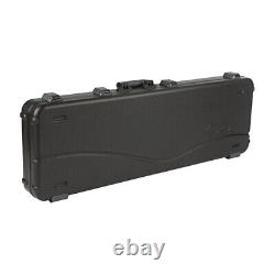 Fender Deluxe Moulded Bass Case, Black (NEW)