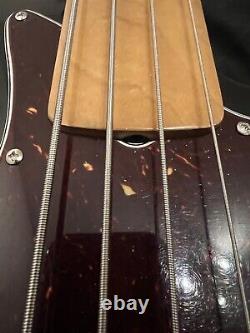 Fender Fretless Jazz Bass, Black, Tort Pickguard, Tug bar, Mods Available