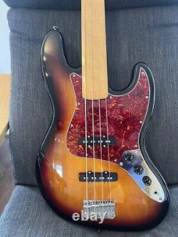 Fender Fretless Jazz Bass, Sunburst, Tort Pickguard, Mods Available. Stunning