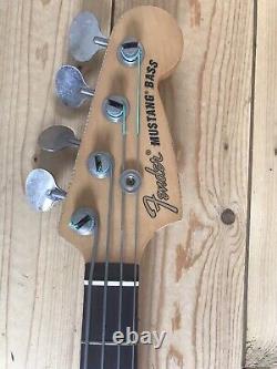 Fender JMJ Mustang Bass Daphne Blue Practically New