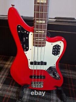 Fender Jaguar Bass Crafted in Japan 2006 Hotrod Red