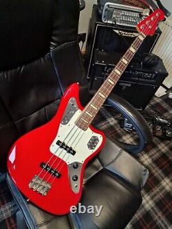 Fender Jaguar Bass Crafted in Japan 2006 Hotrod Red