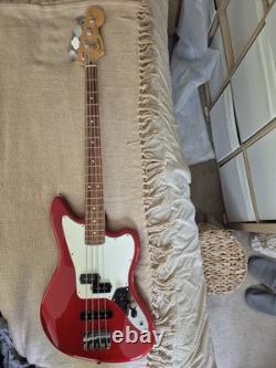 Fender Jaguar PJ Bass Guitar Player 1 MIM Candy Apple Red